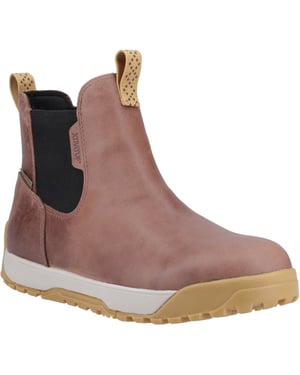 Xtratuf Knöchel Deckstiefel Leder Herren Braune Gummistiefel
