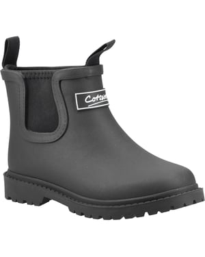 Cotswold Barton TPR+Neopren schwarze Gummistiefel