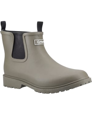 Cotswold Barton TPR+Neopren Herren Khaki Gummistiefel