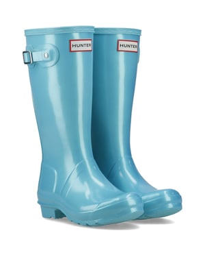 Hunter Original Nebula Gummipoolblaue Gummistiefel