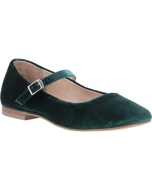 Hush Puppies Pasha Samt Damen Jade Schuhe