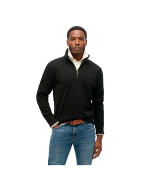 Superdry Herren Essential Logo Henley Pullover