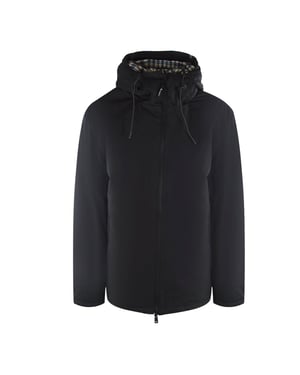 Aquascutum Active Shell Schwarze Parkajacke