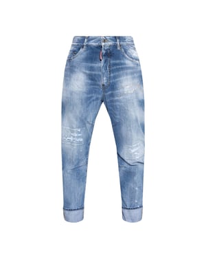 Dsquared2 - Tailored Combat Jeans - Blaue Jeanshose