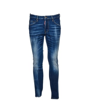 Dsquared2 Skater Jeans Marineblaue Jeanshose
