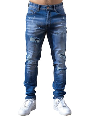 Enzo Milano | Herren Ripped Jeans