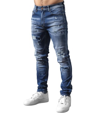 Enzo Milano | Herren Ripped Jeans