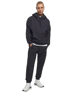 Kruze By Enzo Pullover-Hoodie und Jogginghose im Set - Anthrazit