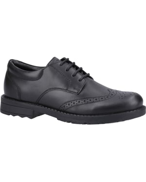 Hush Puppies Brian Senior Lederschuhe In Schwarz Für Herren