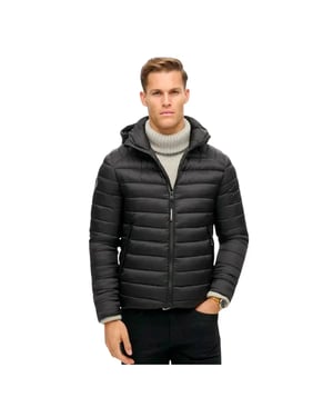 Superdry Herren Fuji Sport-Daunenjacke