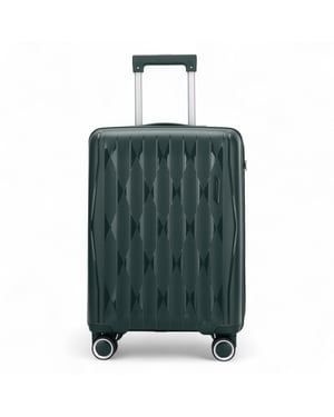 Robuster Hartschalen-Kabinenkoffer 37,5 x 20,5 x 55 cm TSA-Gepäck passend für Easyjet, Ryanair, Wizzair