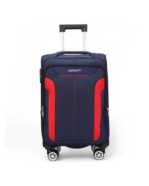 Weicher Kabinenkoffer 36,5 x 23,5 x 58 cm Nylon 900D Passend für Easyjet, Ryanair, Wizzair Integriertes Schloss