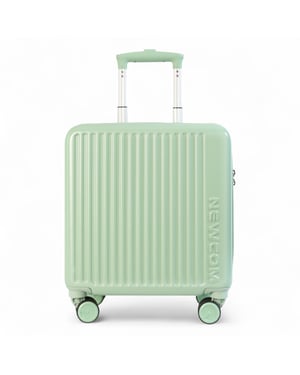 Hartschalen-Kabinenkoffer, 44 x 22 x 38 cm, Grün, TSA-sicher, geeignet für Easyjet, Ryanair