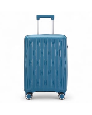 Robuster Hartschalen-Kabinenkoffer 37,5 x 20,5 x 55 cm TSA-Gepäck passend für Easyjet, Ryanair, Wizzair