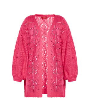 Mymo Strickjacke Frauen Rosa