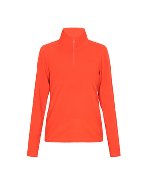 Mymo Fleecepullover Frauen orange
