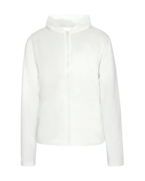 Dreimaster Fleecejacke Männer Optik Weiss