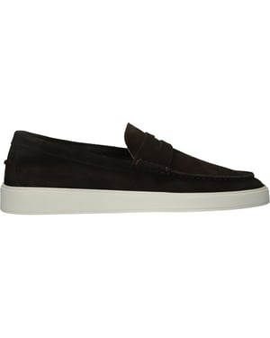 ZUKO ENZO - DG370 Dark Brown - Slip-On-Schuhe