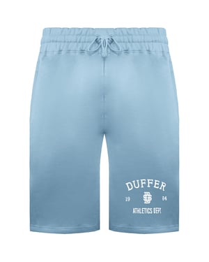 Duffer Locker geschnittene Shorts, 7"-Innentaschensaum, Herren - Blau