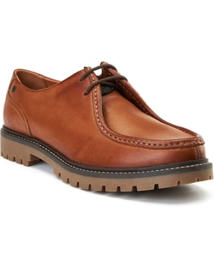 Base London Carbon Herren Mokassin Schuhe Aus Leder In Tan