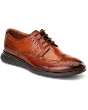 Base London Flight 25 Herren Brogues Aus Gebranntem Tan Leder