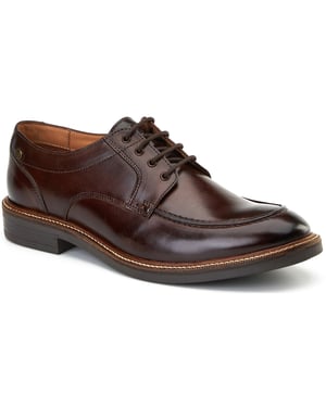 Base London Surrey Leder Herren Schnürschuhe Burnt Brown