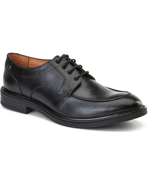 Base London Surrey Leder Herren Schwarz Brogues Schuhe