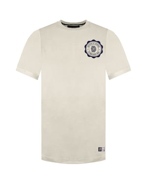 Duffer Stamp Herren Creme T-Shirt