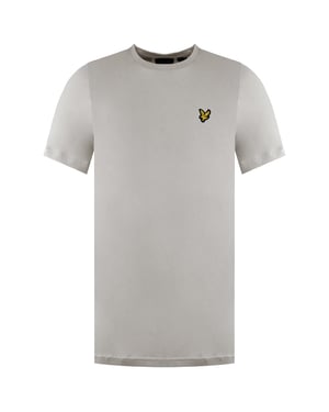 Lyle & Scott Unifarben Herren T-Shirt in Hellgrau