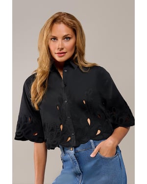 Tirzy Bluse Schwarz