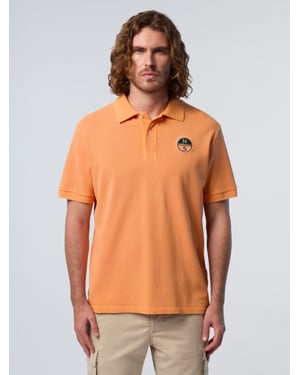 North Sails Polohemd Mit pigmentgefärbtem Finish