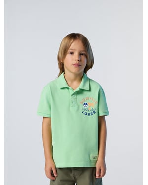 North Sails Polohemd Mit Palmenprint