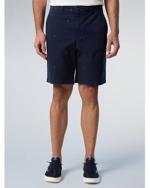 North Sails Chino-Shorts Freiheit bestickt
