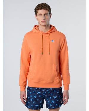 North Sails Kapuzenpullover Logo-Aufnäher