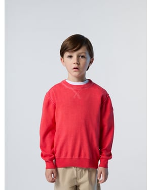 North Sails Pullover Rundhalsausschnitt mit Logo-Patch