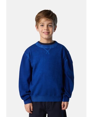 North Sails Pullover Rundhalsausschnitt mit Logo-Patch