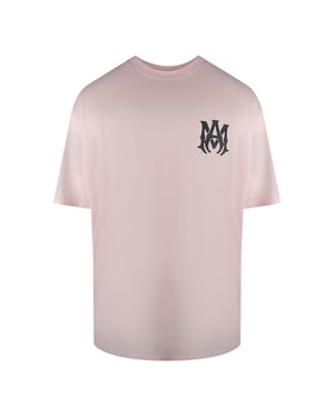 Amiri - Rosa T-shirt Mit Pufflogo
