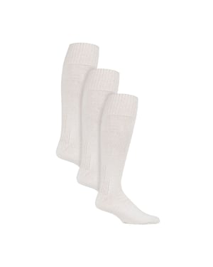 3er-Pack Fischer-Socken | Lange Wollstiefelsocken für Herren | Knielange Angelsocken