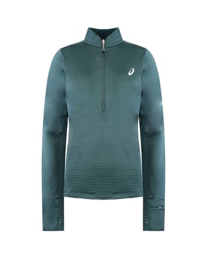 Asics Road Winter Damen Teal Midlayer Top