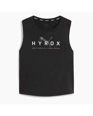 Puma x HYROX Fit Triblend Damen Schwarz Top