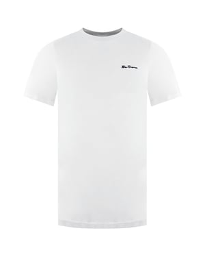 Ben Sherman Kleines Logo Herren Weißes T-Shirt