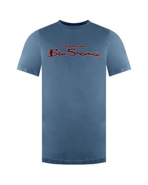 Ben Sherman Logo Herren Blau T-Shirt