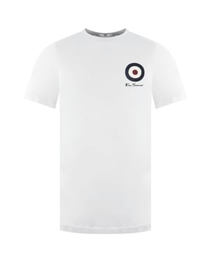 Ben Sherman Brustziel Herren Weißes T-Shirt