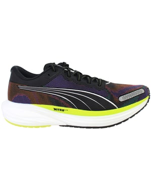 Puma Deviate Nitro 2 PsyRush Herren Schwarze Laufschuhe