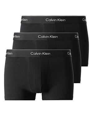 Calvin Klein Unterhosen 3er-Pack Icon Stretch Boxers Schwarz