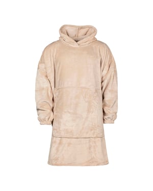 Warmes Fleece Oversized Decken-Hoodie - Extra langer Snoodie für extra Gemütlichkeit