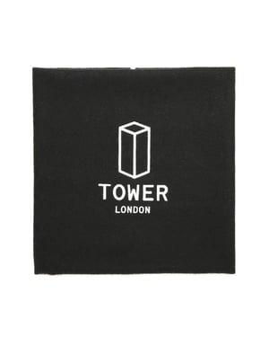 TOWER Schuhputztuch - Einheitsgröße (Schwarz)
