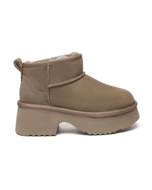 EVER AU Australien Frauen Nicobar 3-Wege Stil Plattform-Stiefel
