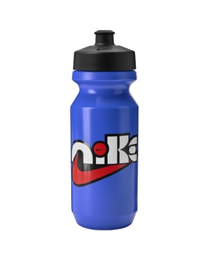 Nike - "Big Mouth" Bildlich Wasserflasche, 650ml (Königsblau/Schwarz)