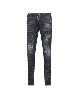 Dsquared2 - Cool Guy Fit - Schwarze Jeanshose